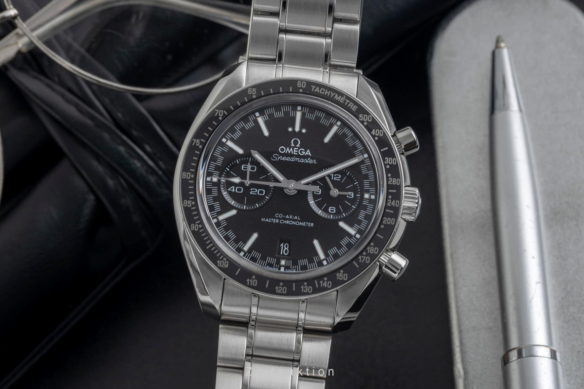 Omega Speedmaster Racing chronograph steel automatic men's watch 329.30.44.51.01.001 LP: 10400EUR  [2606294]