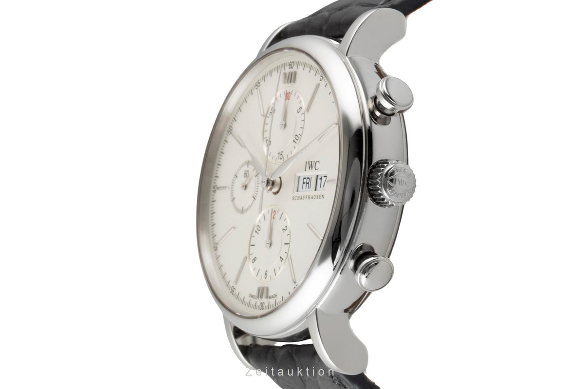 IWC Portofino chronograph steel automatic men's watch IW391001  [2606296]