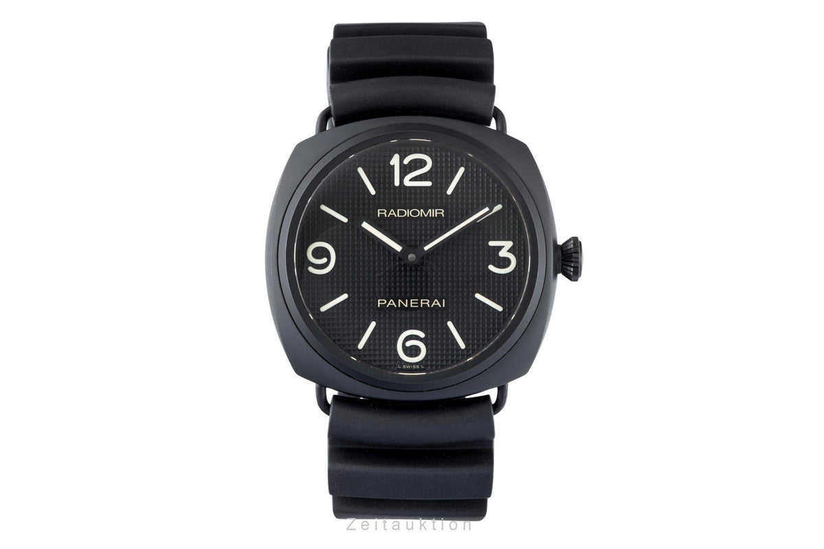 Panerai Black Seal ceramic / steel manual winding men's watch PAM00643  [2606297]