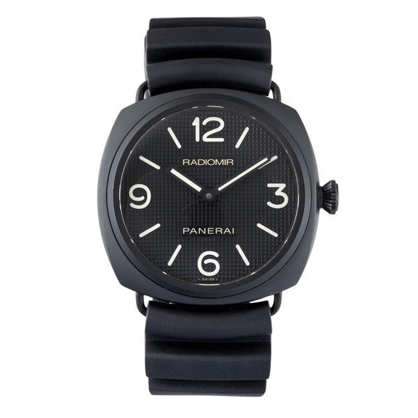 Panerai Black Seal ceramic / steel manual winding men's watch PAM00643  [2606297]