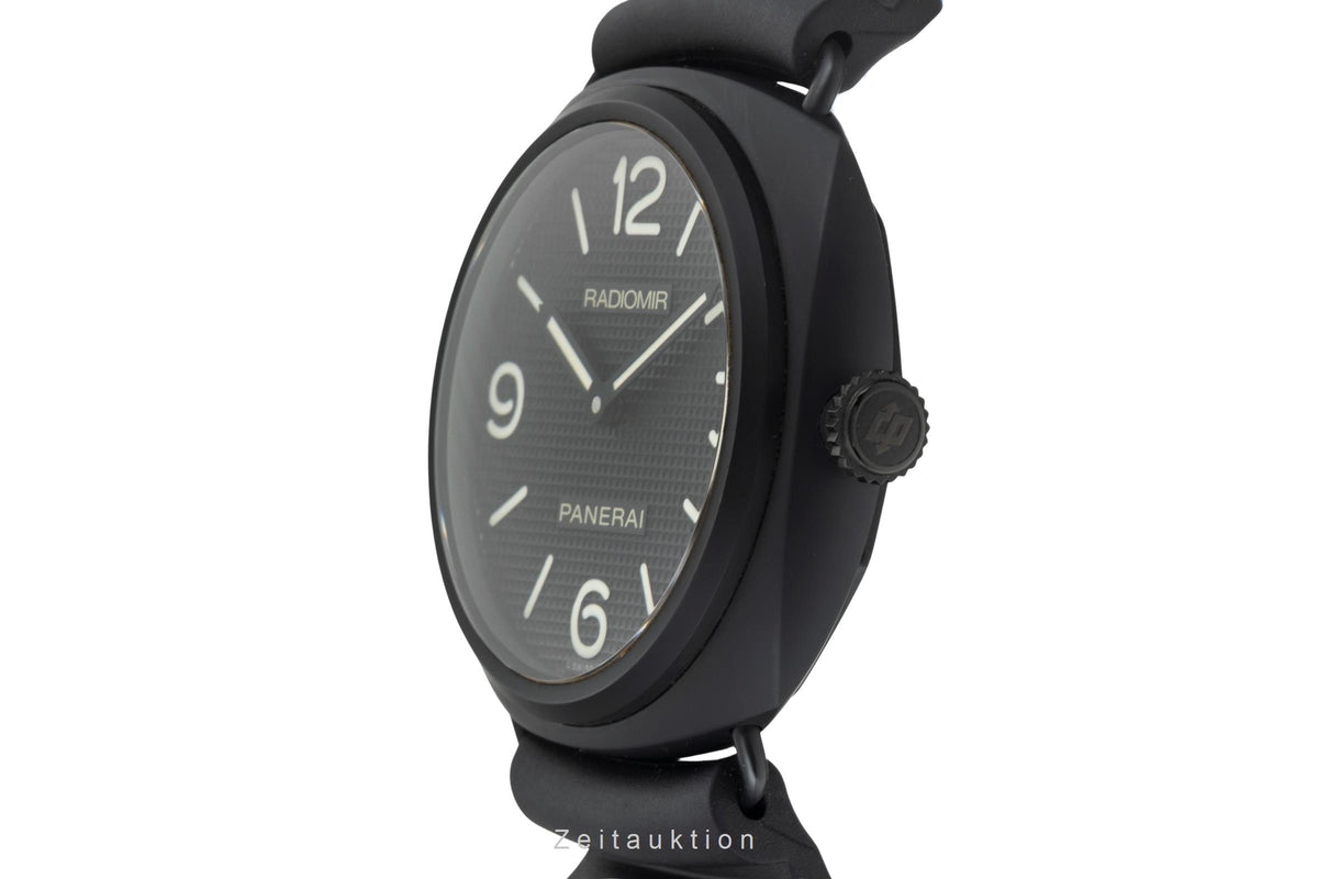Panerai Black Seal ceramic / steel manual winding men's watch PAM00643  [2606297]