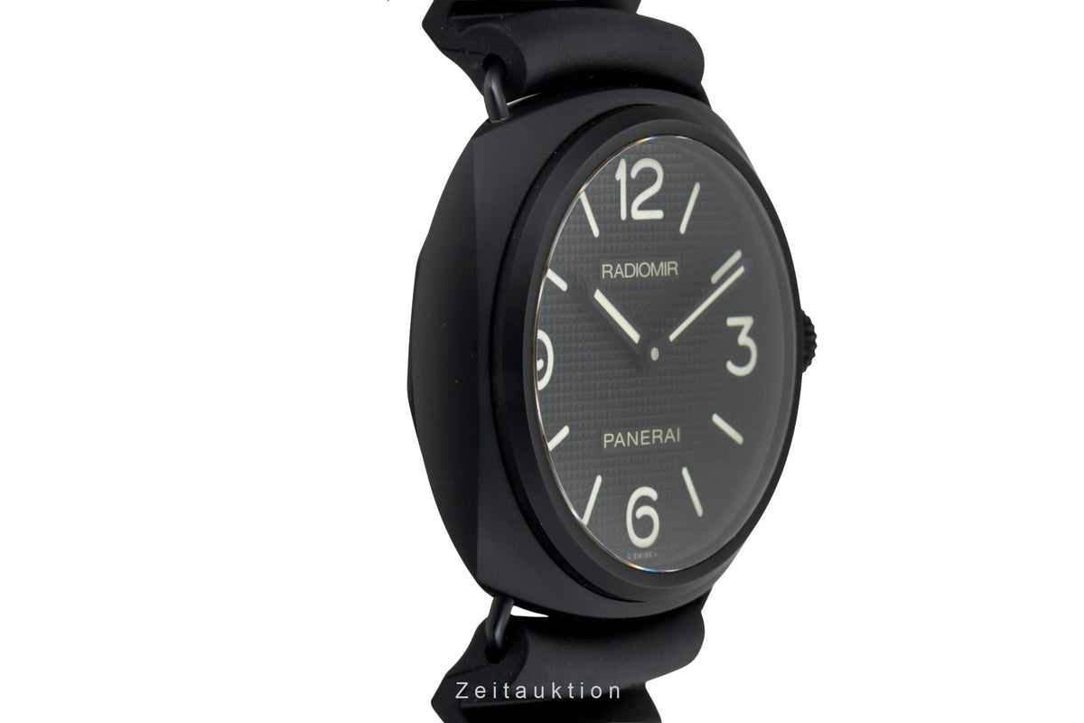 Panerai Black Seal ceramic / steel manual winding men's watch PAM00643  [2606297]