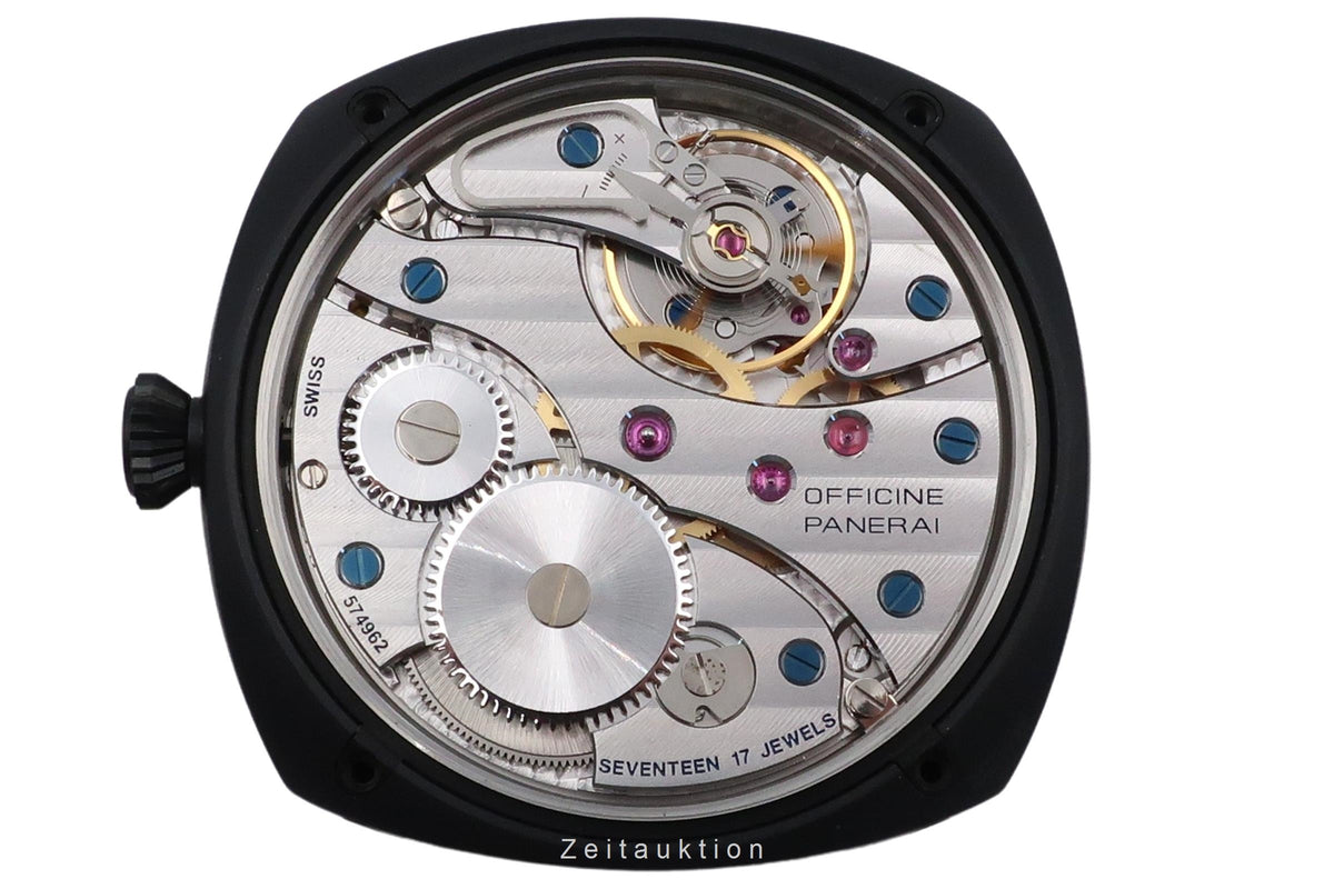 Panerai Black Seal ceramic / steel manual winding men's watch PAM00643  [2606297]