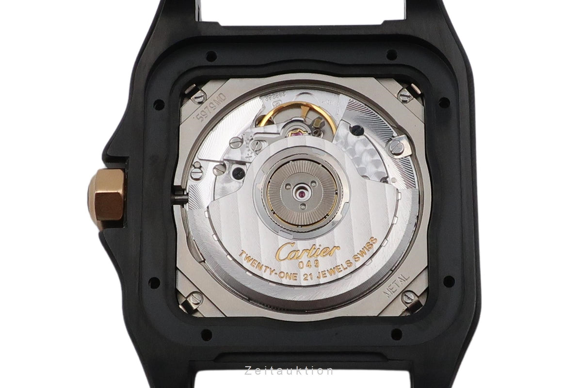Cartier Santos 100 acier / or  automatique montre pour hommes W2020009  [2606298]