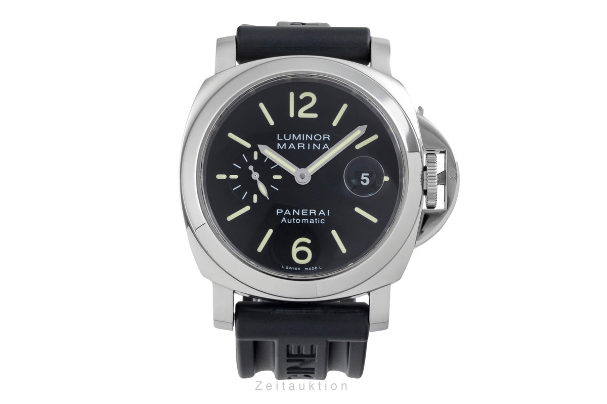 Panerai Luminor Marina steel automatic men's watch PAM00104  [2606299]