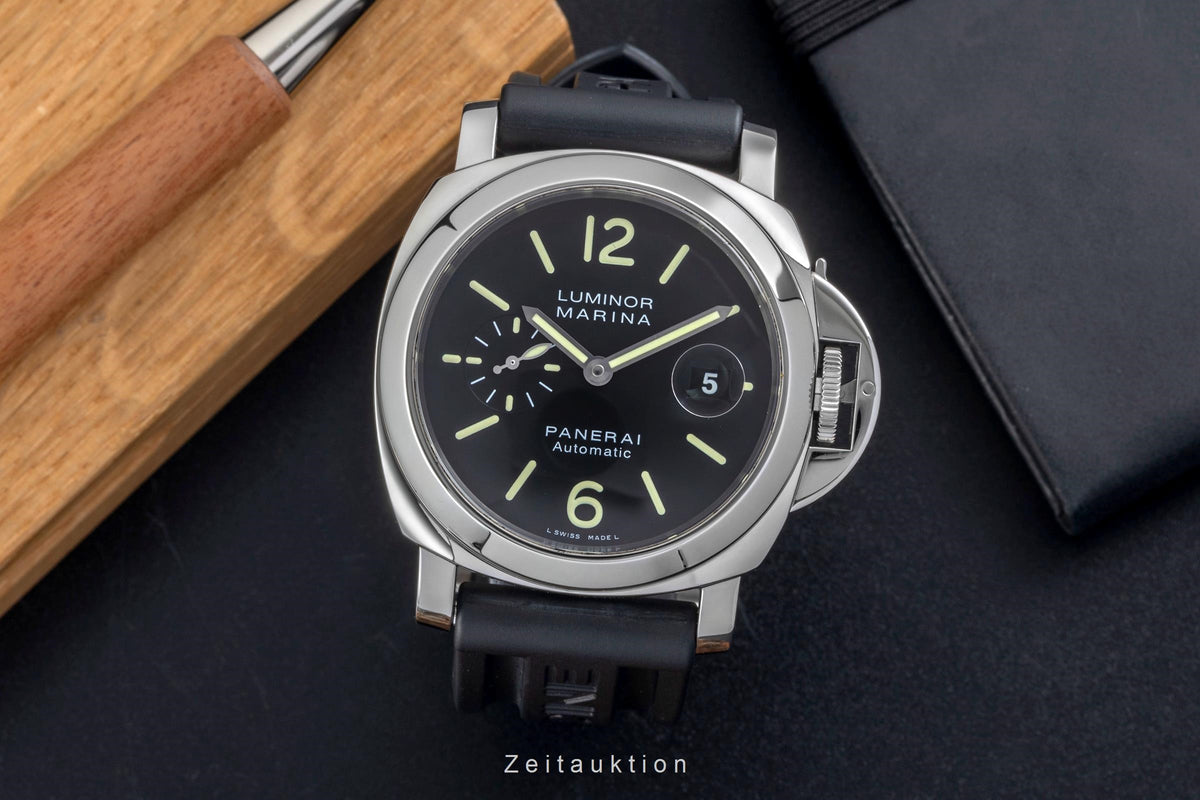 Panerai Luminor Marina steel automatic men's watch PAM00104  [2606299]
