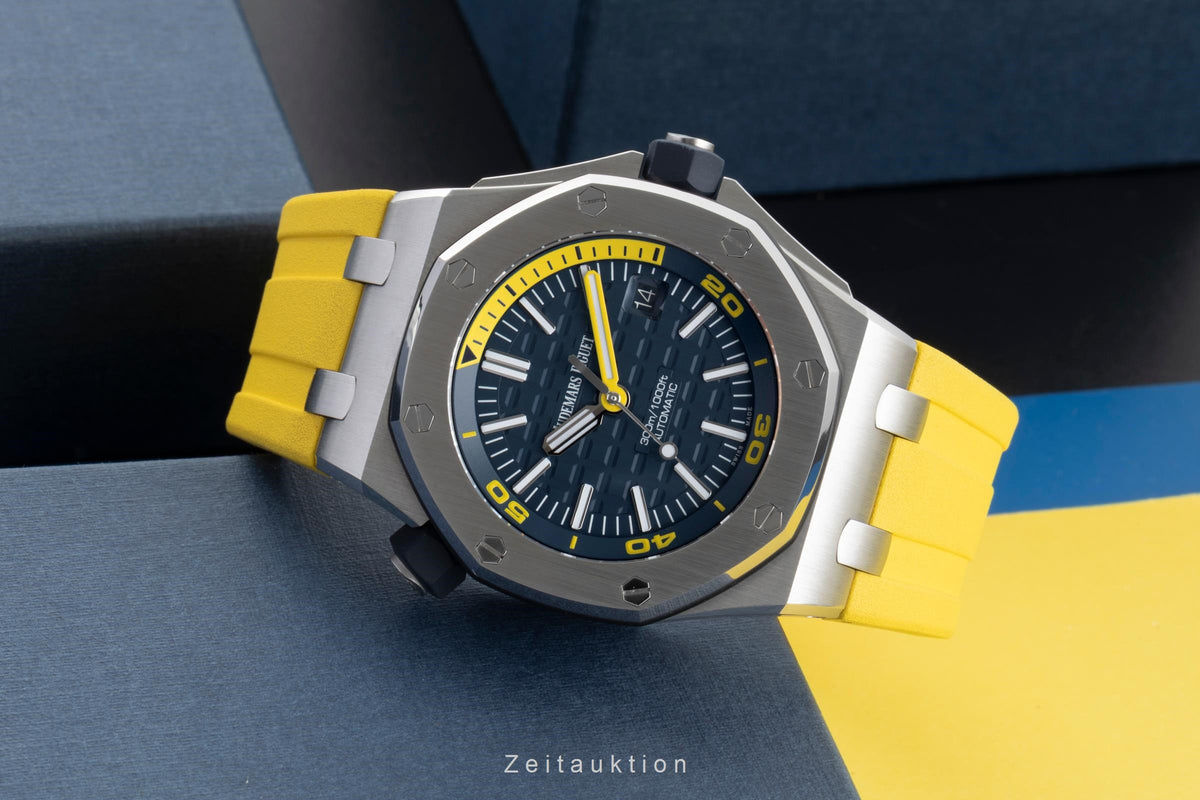Audemars Piguet Royal Oak acciaio automatismo orologio da uomo 15710ST.OO.A027CA.01 LP: 30100EUR  [2606300]