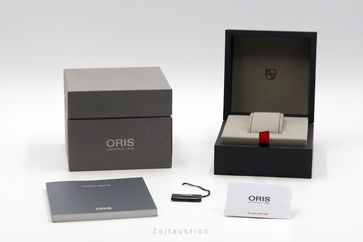 Oris Aquis Date acero automático reloj para caballeros 01 733 7730 4137-07 8 24 05PEB  [2606303]