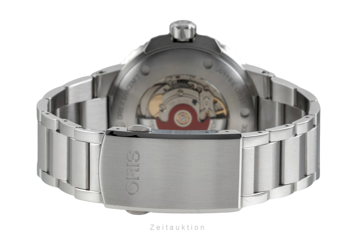 Oris Aquis Date acero automático reloj para caballeros 01 733 7730 4137-07 8 24 05PEB  [2606303]