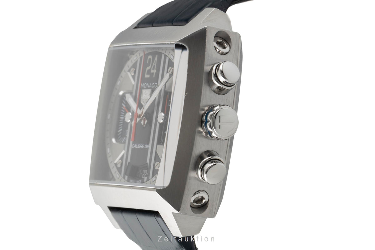 Tag Heuer Monaco 24 Steve McQueen Stahl Automatik Ref. CAL5111.FC6299 B&P 2014 [2606305]