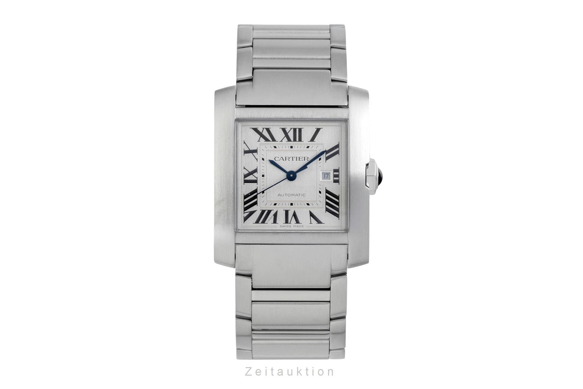 Cartier Tank Francaise acero automático reloj para caballeros WSTA0067  [2606308]