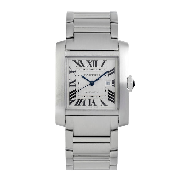 Cartier Tank Francaise acero automático reloj para caballeros WSTA0067  [2606308]
