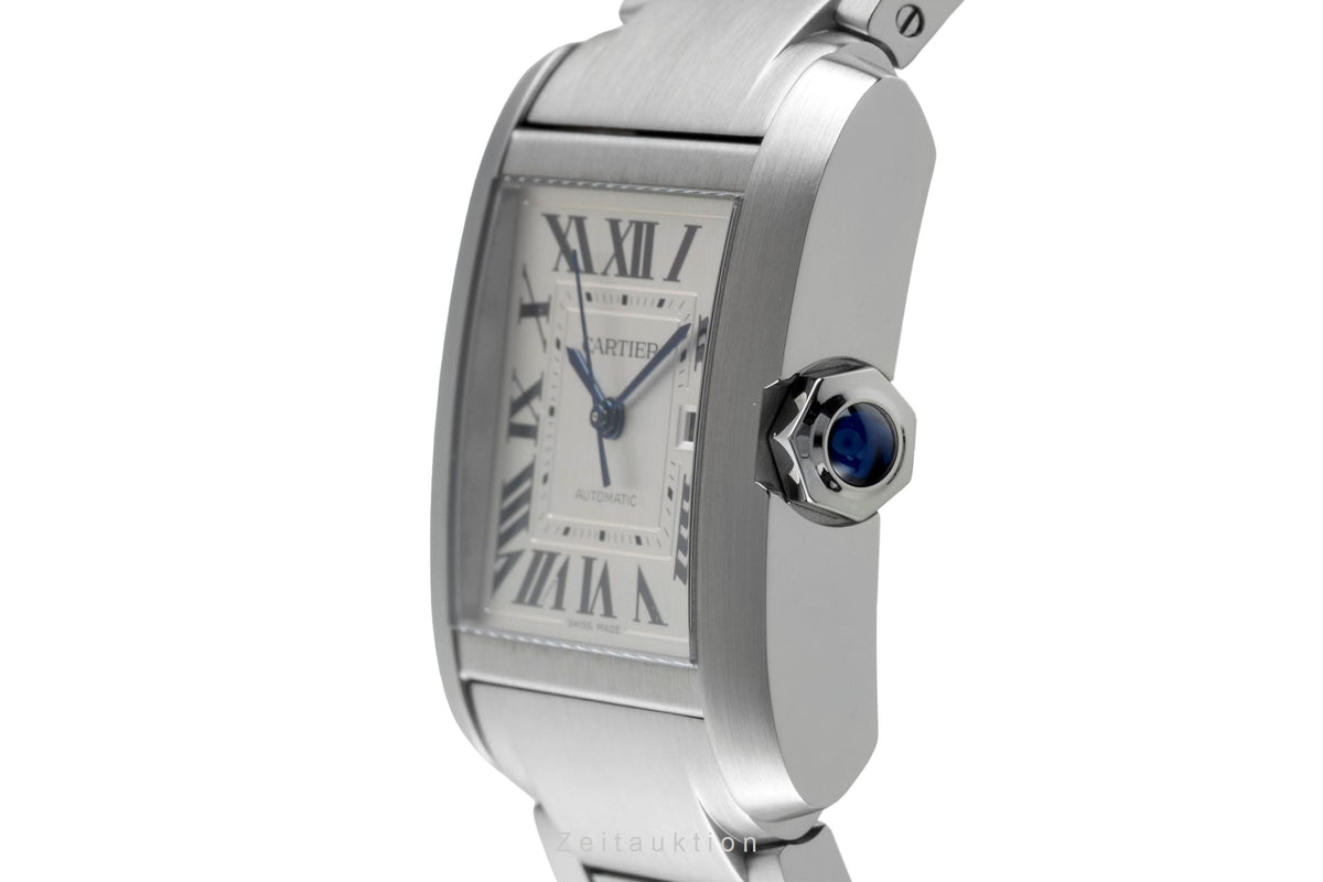 Cartier Tank Francaise acero automático reloj para caballeros WSTA0067  [2606308]
