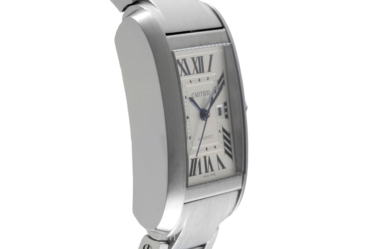 Cartier Tank Francaise acero automático reloj para caballeros WSTA0067  [2606308]
