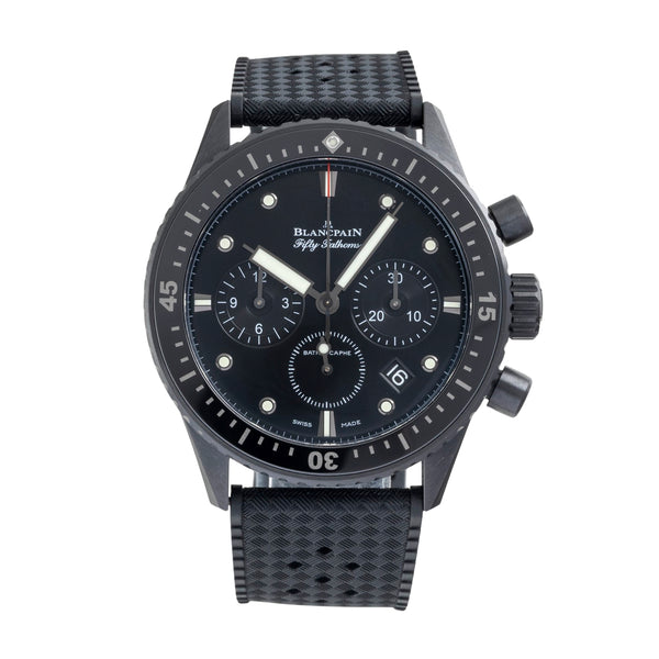 Blancpain Fifty Fathoms chronograph ceramic automatic men's watch 5200-0130-NABA  [2606311]