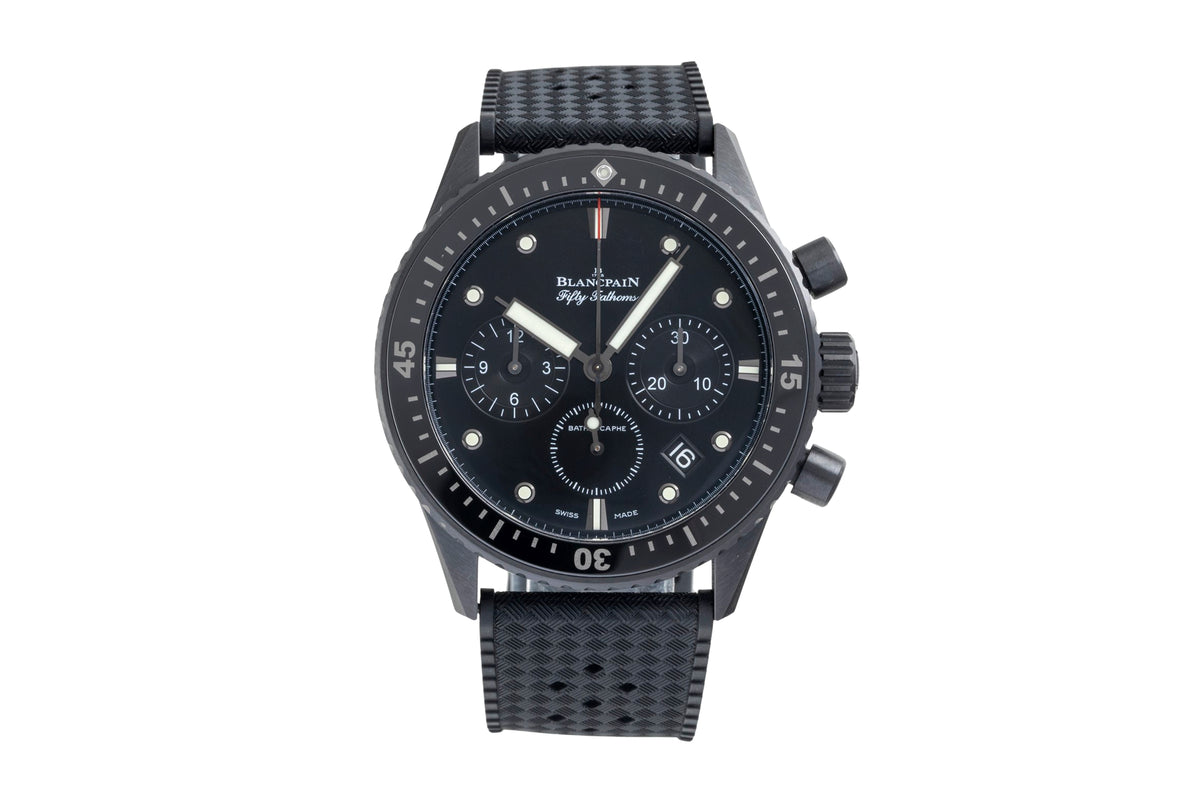 Blancpain Fifty Fathoms cronografo ceramica automatismo orologio da uomo 5200-0130-NABA  [2606311]