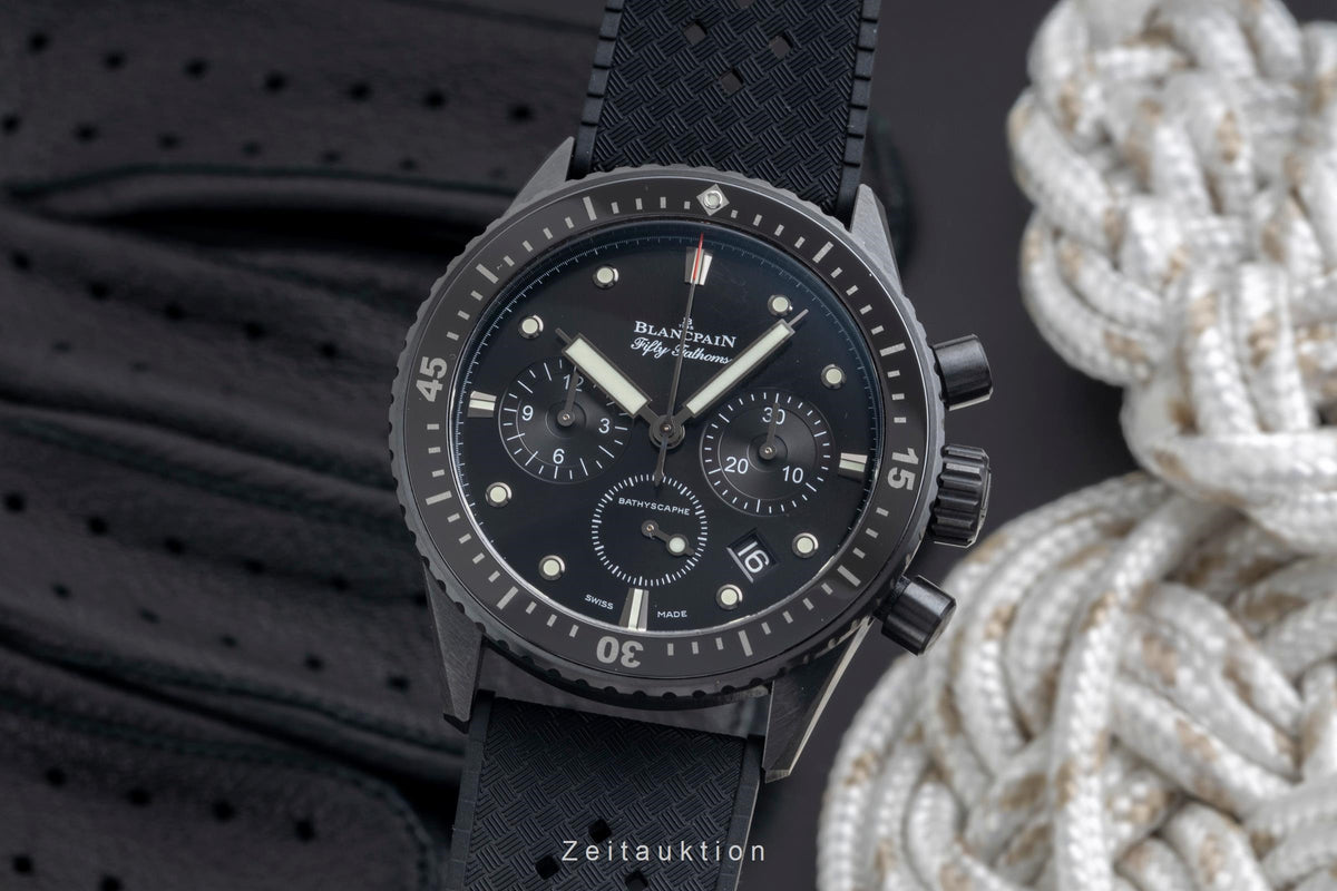 Blancpain Fifty Fathoms chronograph ceramic automatic men's watch 5200-0130-NABA  [2606311]