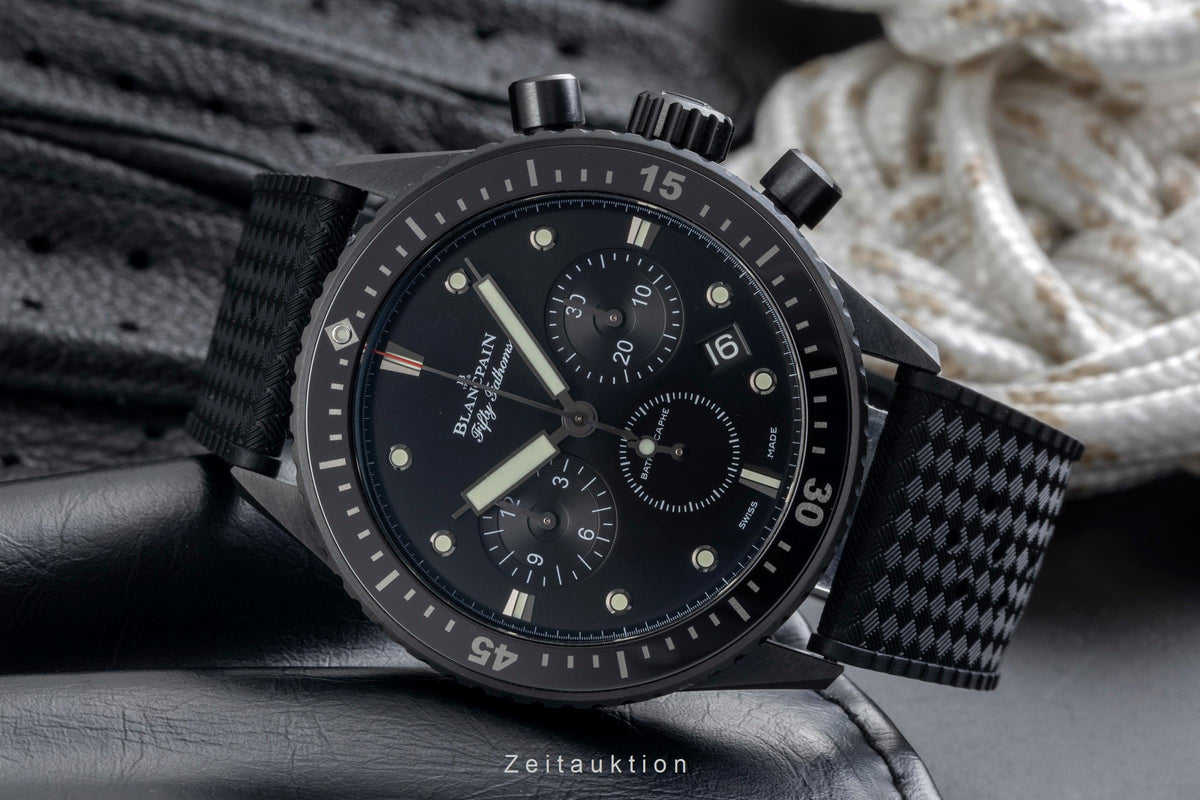 Blancpain Fifty Fathoms chronograph ceramic automatic men's watch 5200-0130-NABA  [2606311]