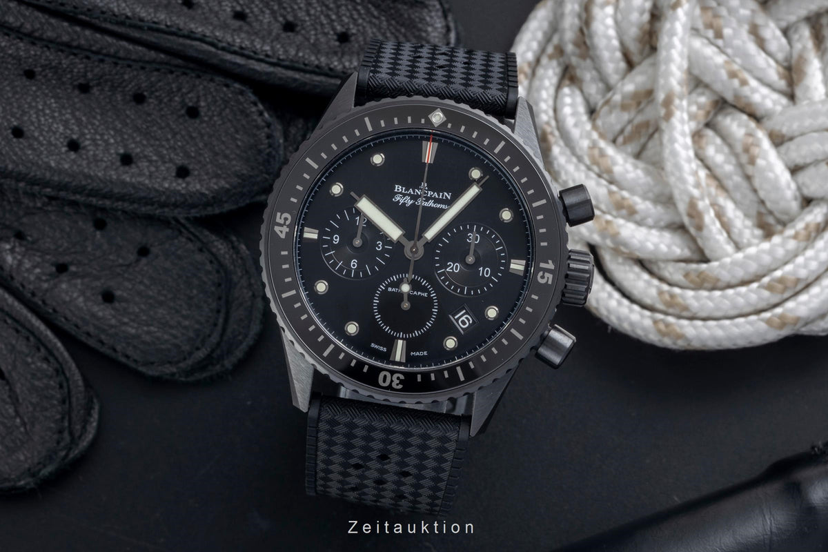 Blancpain Fifty Fathoms chronograph ceramic automatic men's watch 5200-0130-NABA  [2606311]
