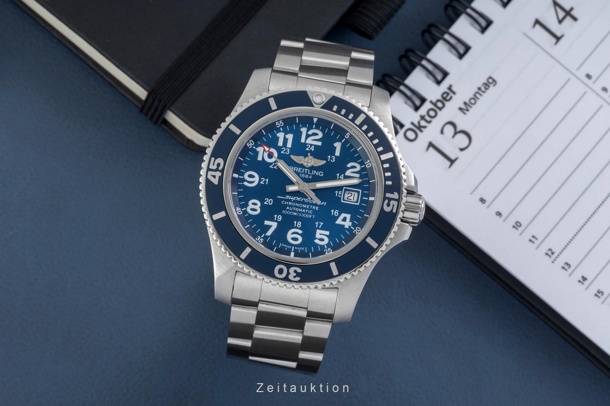 Breitling Superocean acier automatique montre pour hommes A17392D8/C910  [2606315]