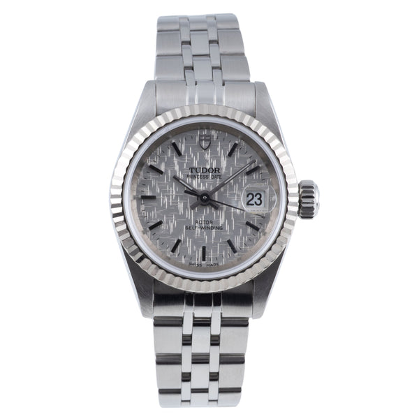 Tudor Princess Date steel / white gold automatic women's watch 92414  [2606317]