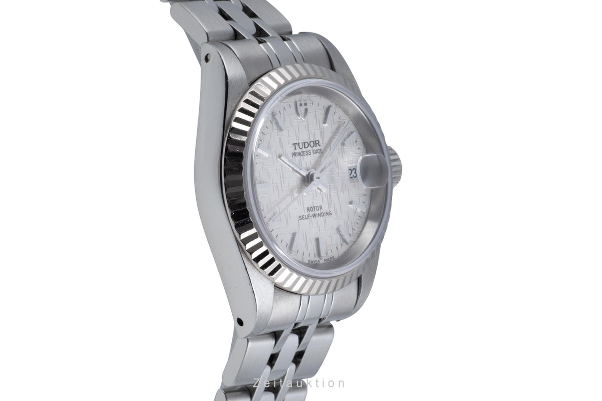 Tudor Princess Date steel / white gold automatic women's watch 92414  [2606317]