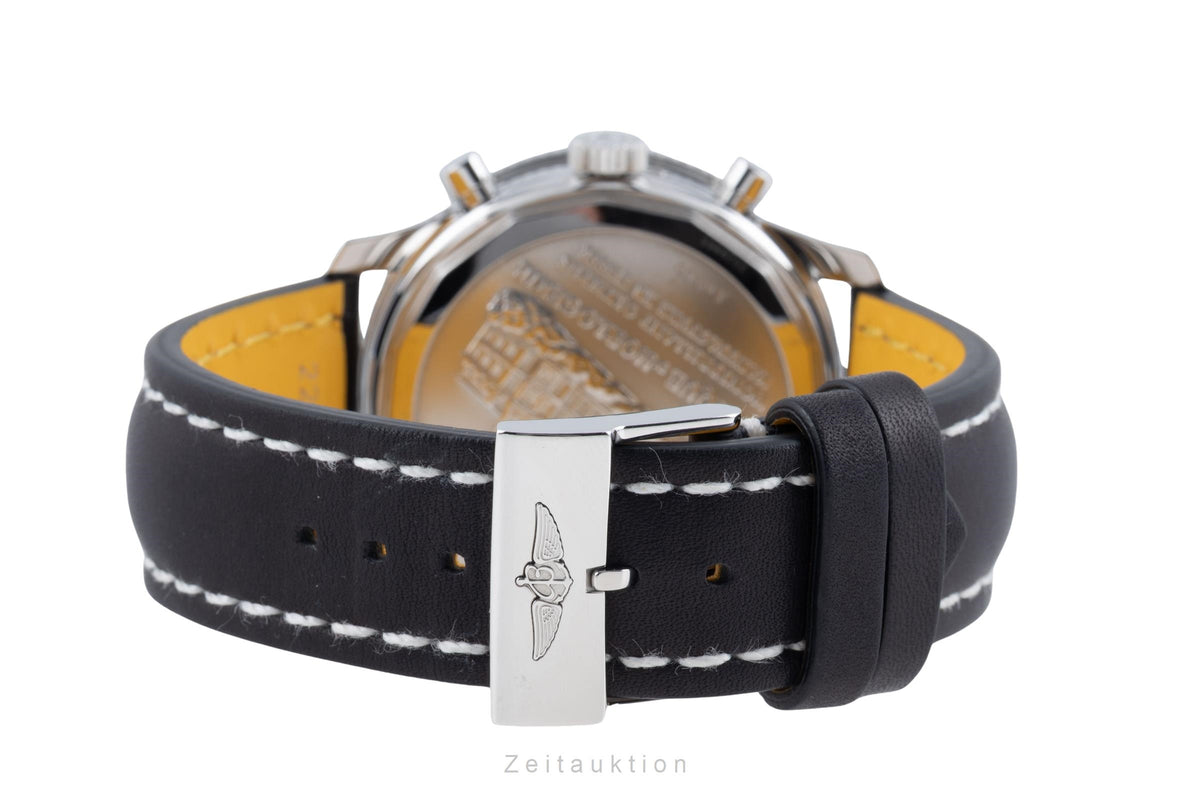 Breitling Montbrillant Olympus Chronograph Automatik Herrenuhr R. A19350-301 B&P [2606319]