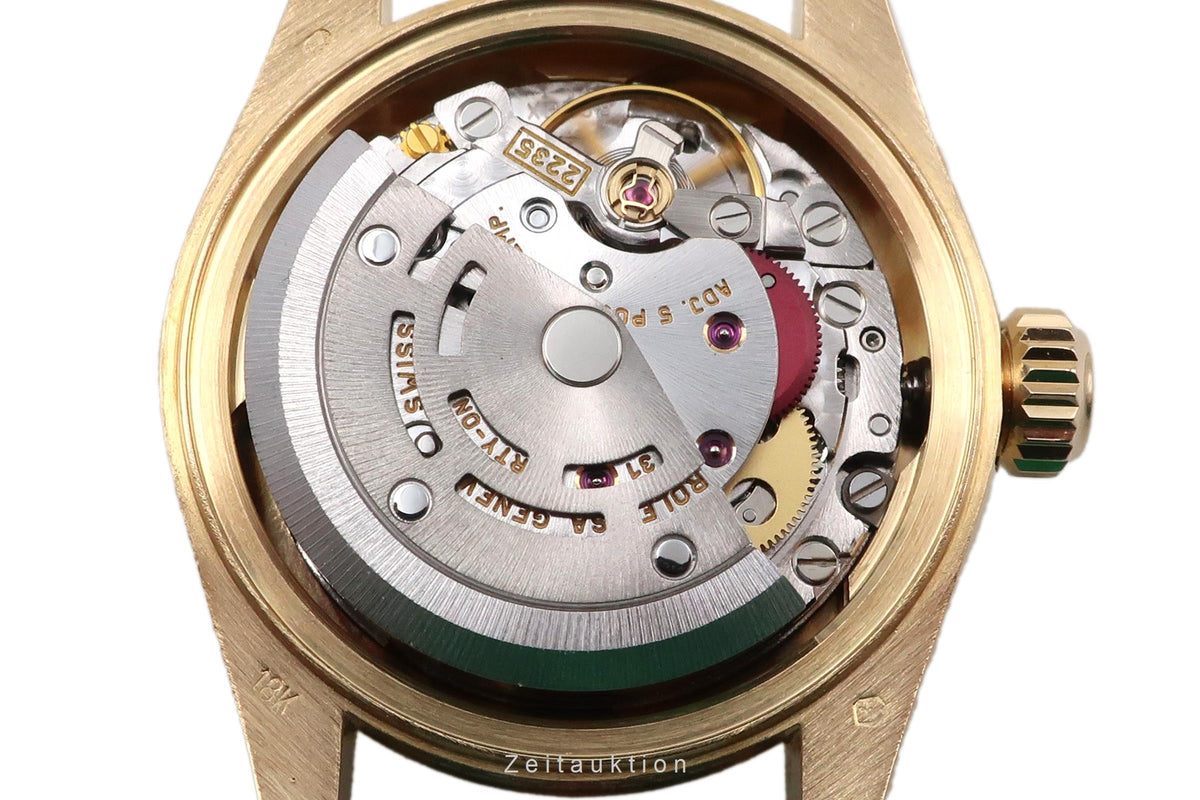 Rolex Lady Datejust 18k (0,750) Gold Automatik Damenuhr Ref. 79178 B&P 2002 [2606322]