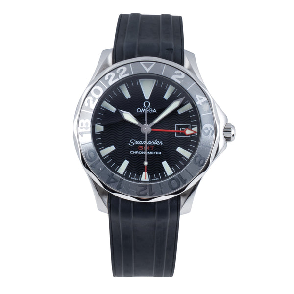 Omega Seamaster GMT Chronometer Stahl Automatik Herrenuhr Ref. 2834.50.91  [2606324]