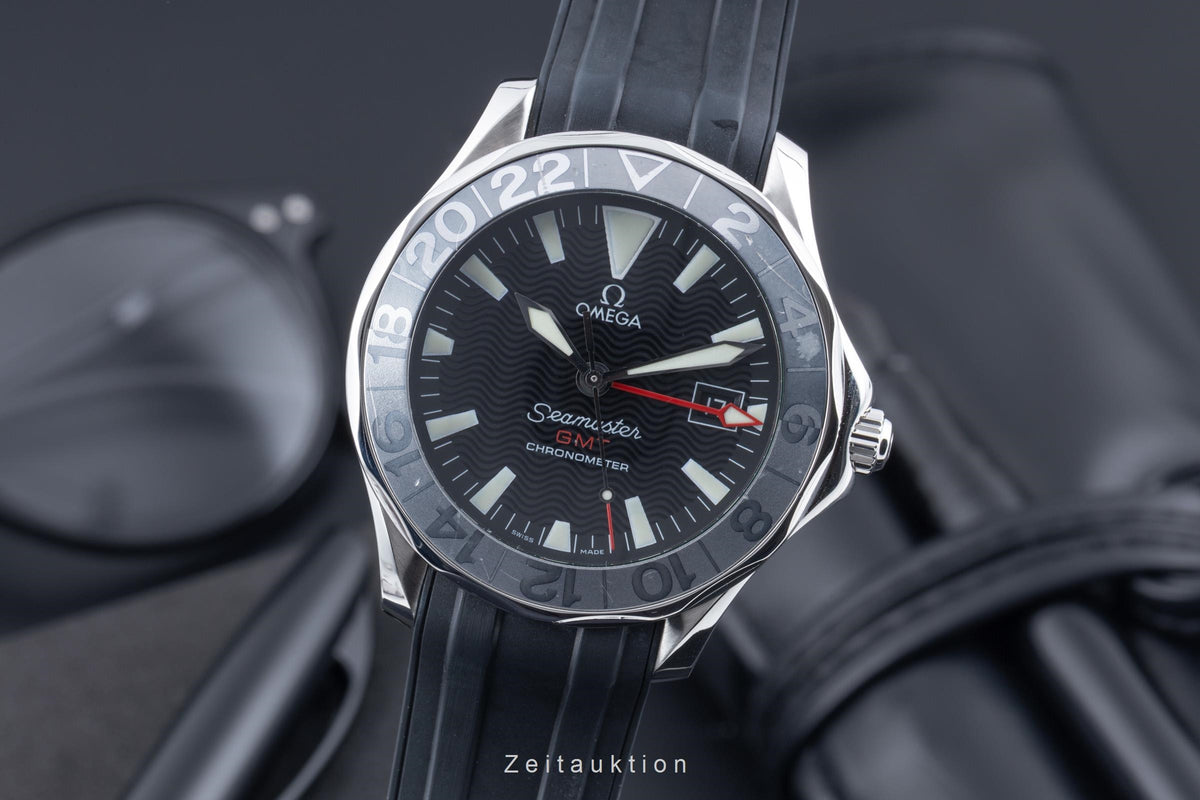Omega Seamaster GMT Chronometer Stahl Automatik Herrenuhr Ref. 2834.50.91  [2606324]