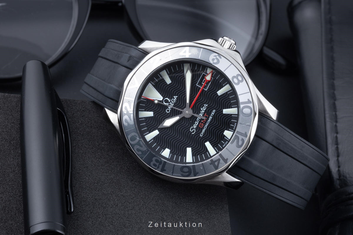 Omega Seamaster GMT Chronometer Stahl Automatik Herrenuhr Ref. 2834.50.91  [2606324]