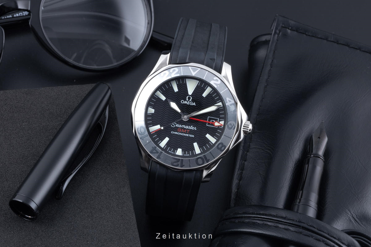 Omega Seamaster GMT Chronometer Stahl Automatik Herrenuhr Ref. 2834.50.91  [2606324]
