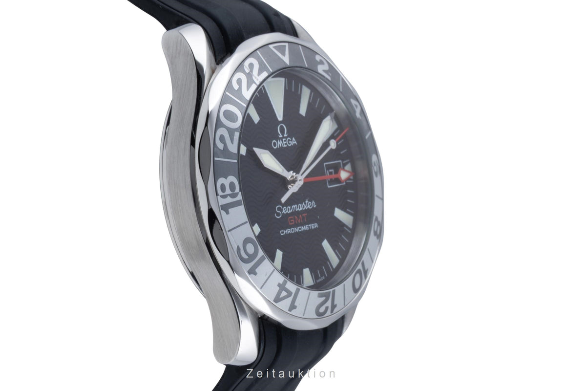 Omega Seamaster GMT Chronometer Stahl Automatik Herrenuhr Ref. 2834.50.91  [2606324]