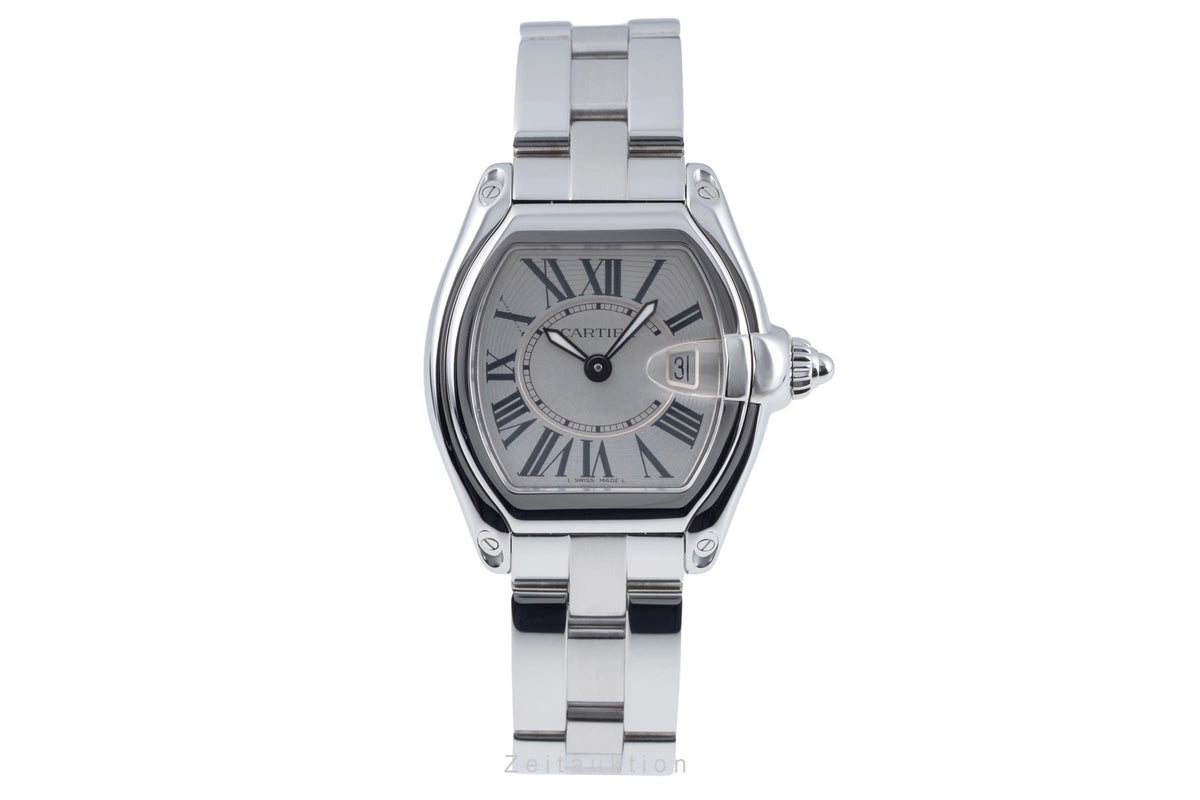 Cartier Roadster steel quartz women's watch W62016V3  [2606330]