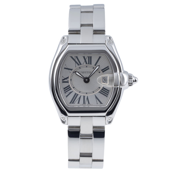 Cartier Roadster steel quartz women's watch W62016V3  [2606330]