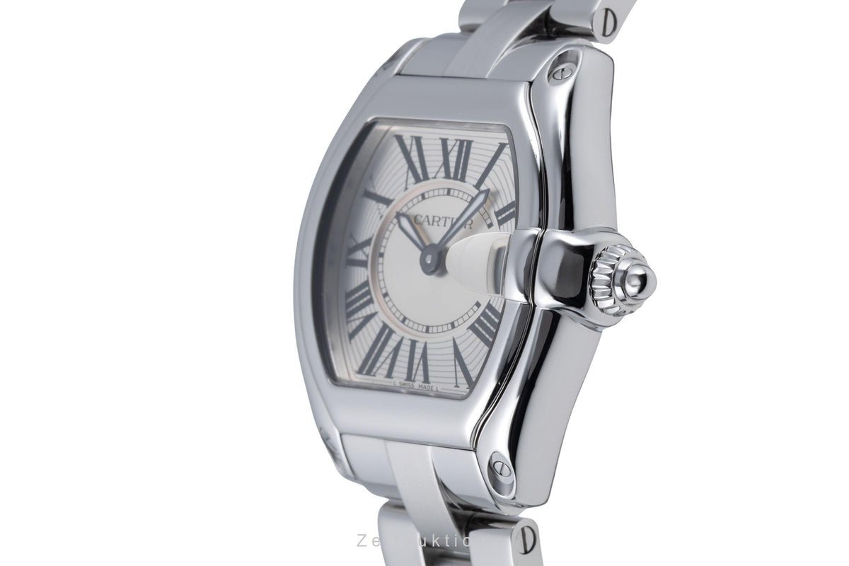 Cartier Roadster steel quartz women's watch W62016V3  [2606330]