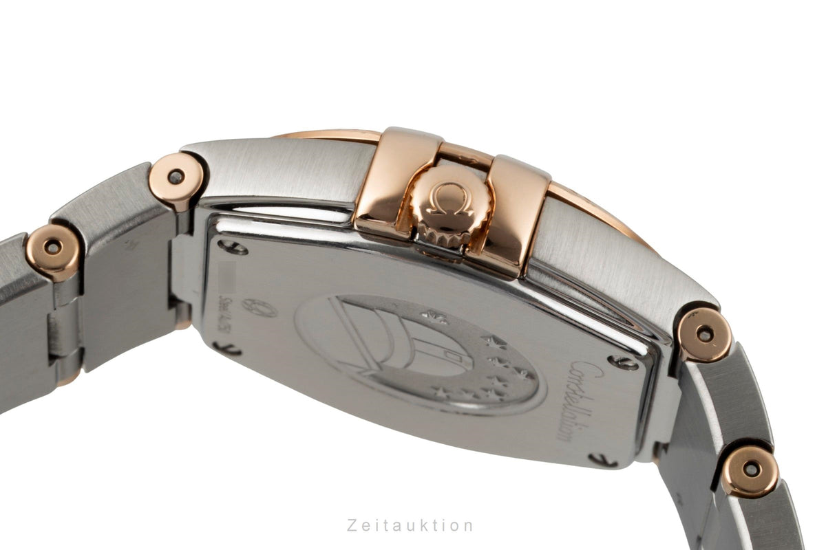 Omega Constellation steel / gold quartz women's watch 123.20.27.60.55.003  [2606331]