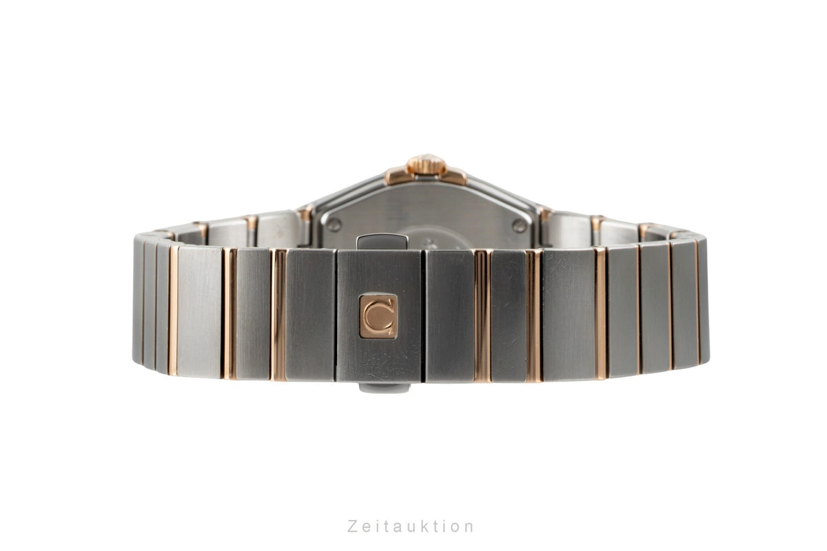 Omega Constellation steel / gold quartz women's watch 123.20.27.60.55.003  [2606331]