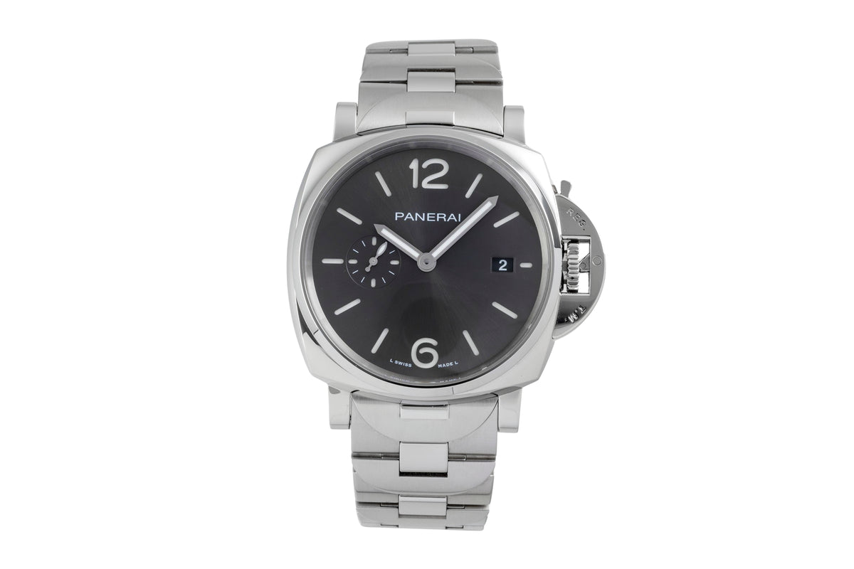 Panerai Luminor  steel automatic men's watch PAM01387  [2606338]