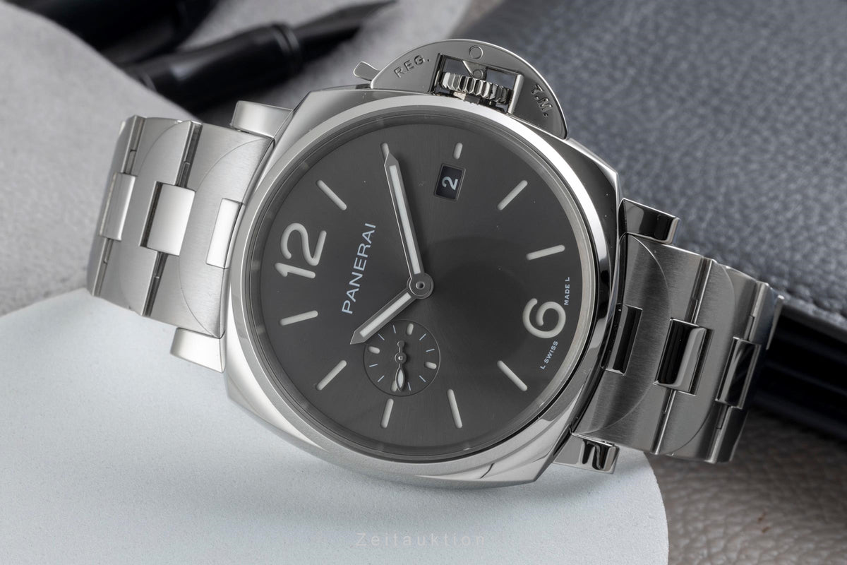 Panerai Luminor Due Edelstahl Automatik Herrenuhr Ref. PAM01387 B&P 2026 [2606338]