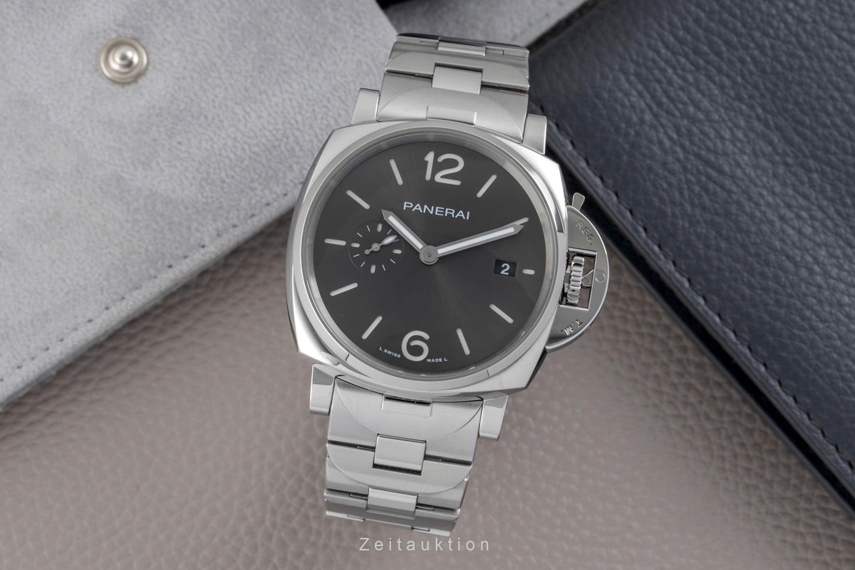 Panerai Luminor Due Edelstahl Automatik Herrenuhr Ref. PAM01387 B&P 2026 [2606338]