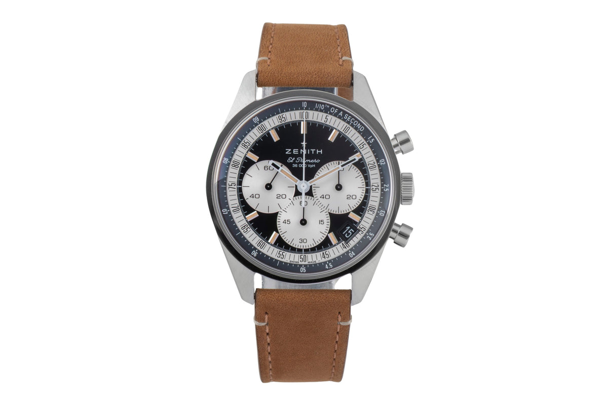 Zenith Chronomaster cronógrafo acero automático reloj para caballeros 03.3200.3600/21.C903 LP: 10300EUR  [2606341]