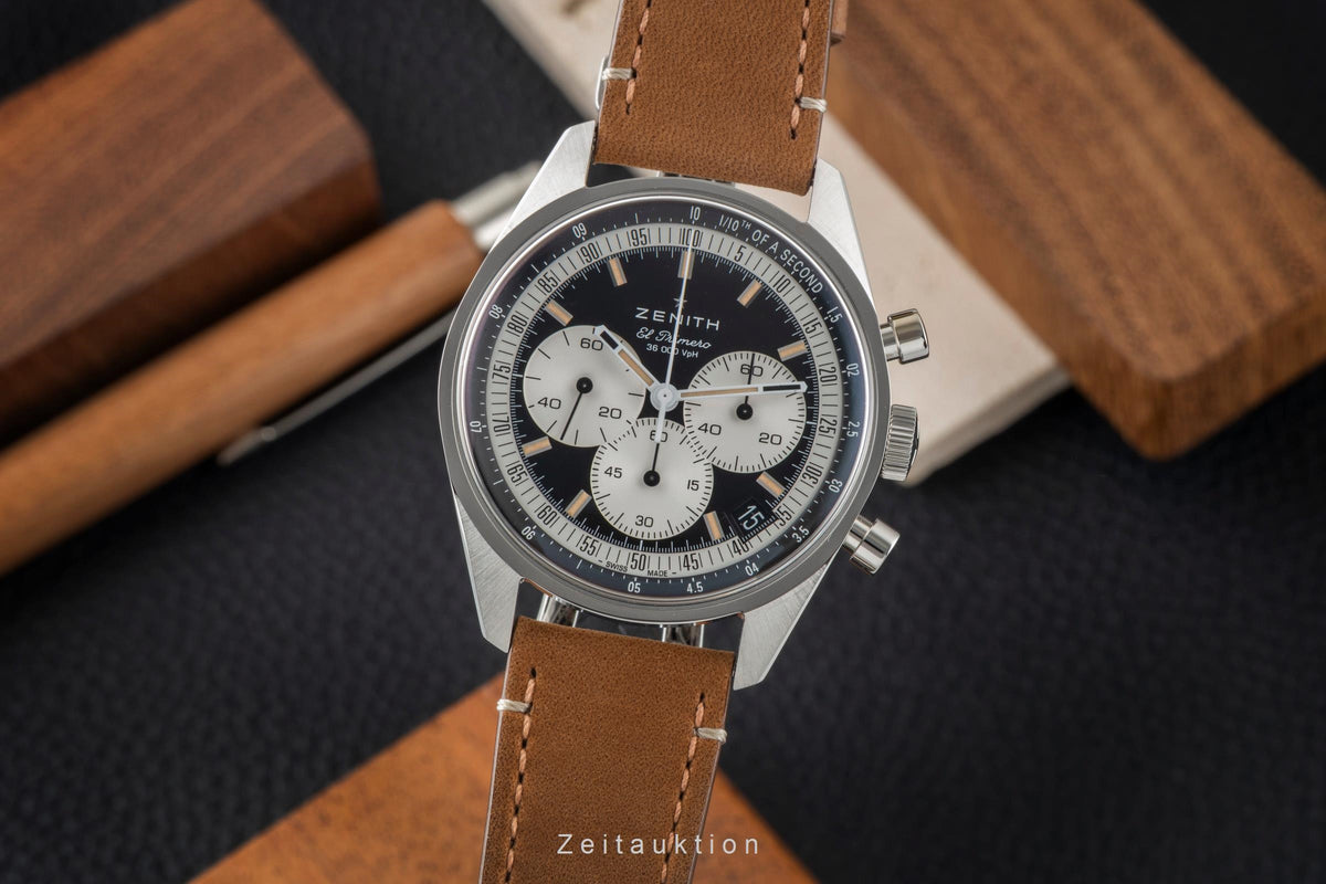 Zenith Chronomaster chronograph steel automatic men's watch 03.3200.3600/21.C903 LP: 10300EUR  [2606341]