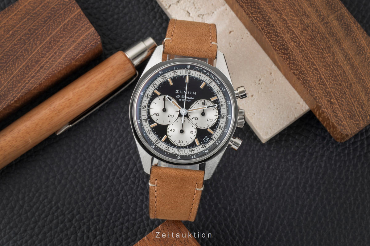 Zenith Chronomaster chronograph steel automatic men's watch 03.3200.3600/21.C903 LP: 10300EUR  [2606341]