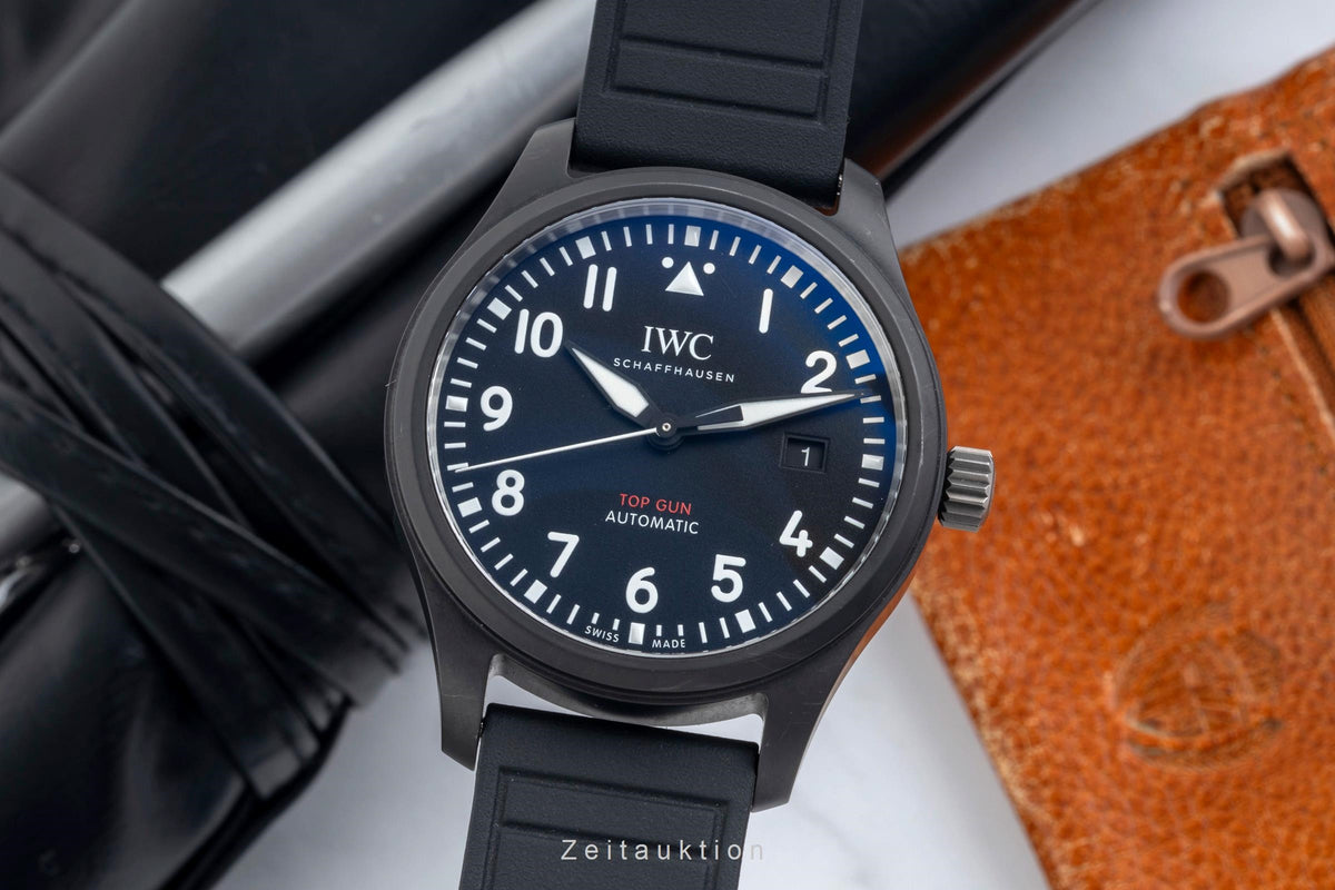 IWC Fliegeruhr ceramica / titanio automatismo orologio da uomo IW326906 LP: 7100EUR  [2606342]