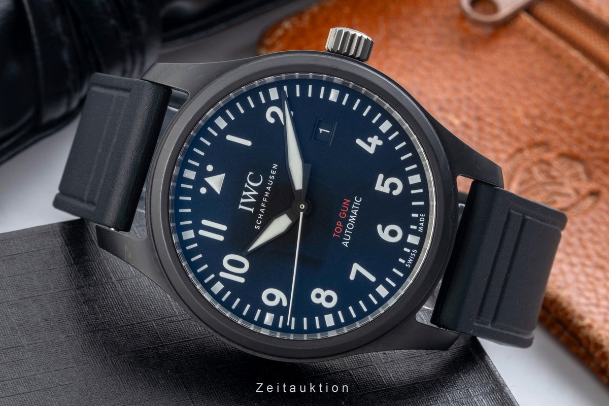 IWC Fliegeruhr ceramica / titanio automatismo orologio da uomo IW326906 LP: 7100EUR  [2606342]