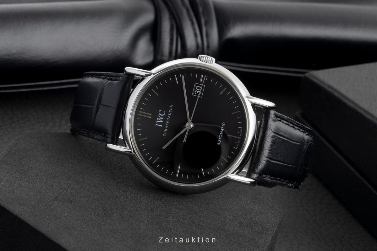 IWC Portofino acciaio automatismo orologio da uomo IW353313  [2606348]