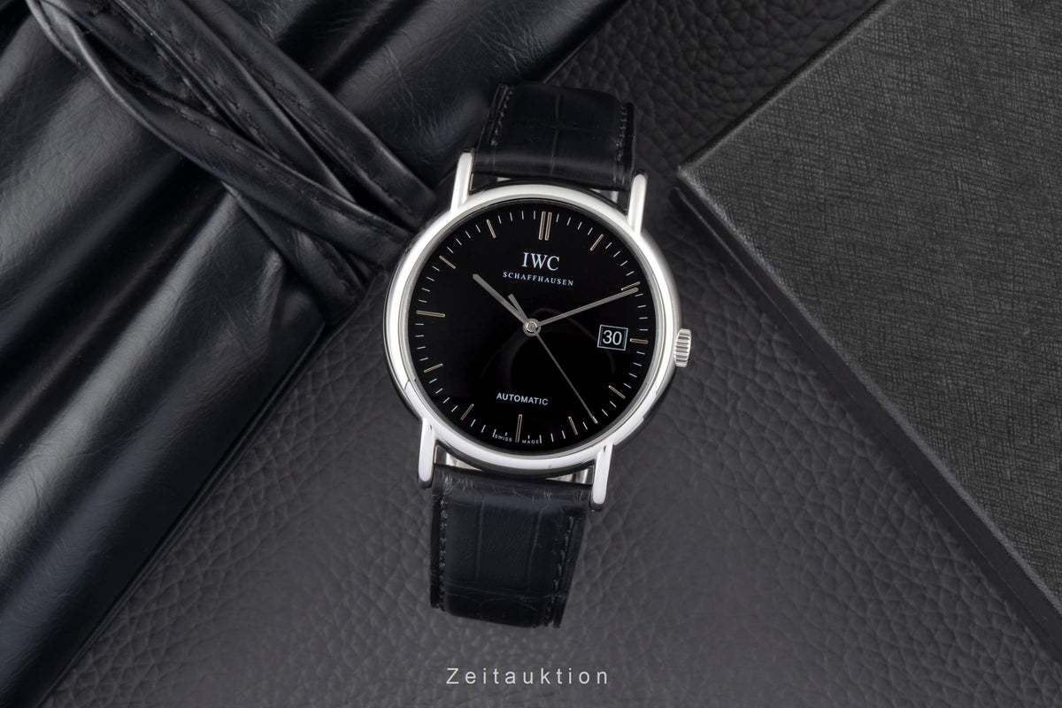 IWC Portofino acciaio automatismo orologio da uomo IW353313  [2606348]