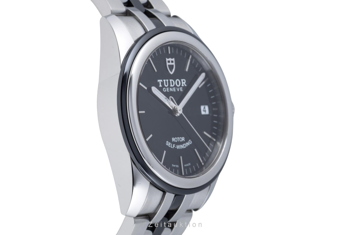 Tudor Glamour Date acciaio automatismo orologio da uomo 55010N  [2606350]