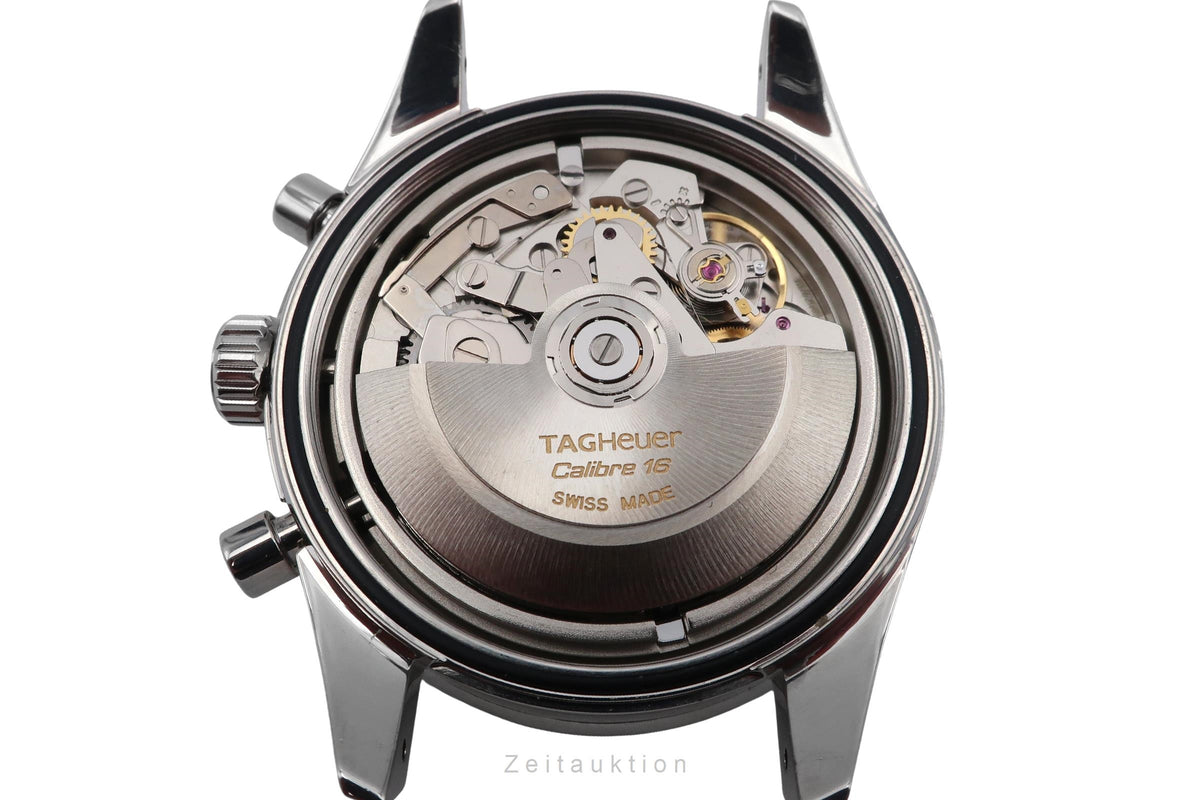 Tag Heuer Carrera chronograph steel automatic men's watch CV201AJ-10  [2606353]